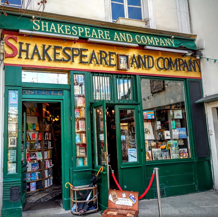 Shakespeare and Company bookstore